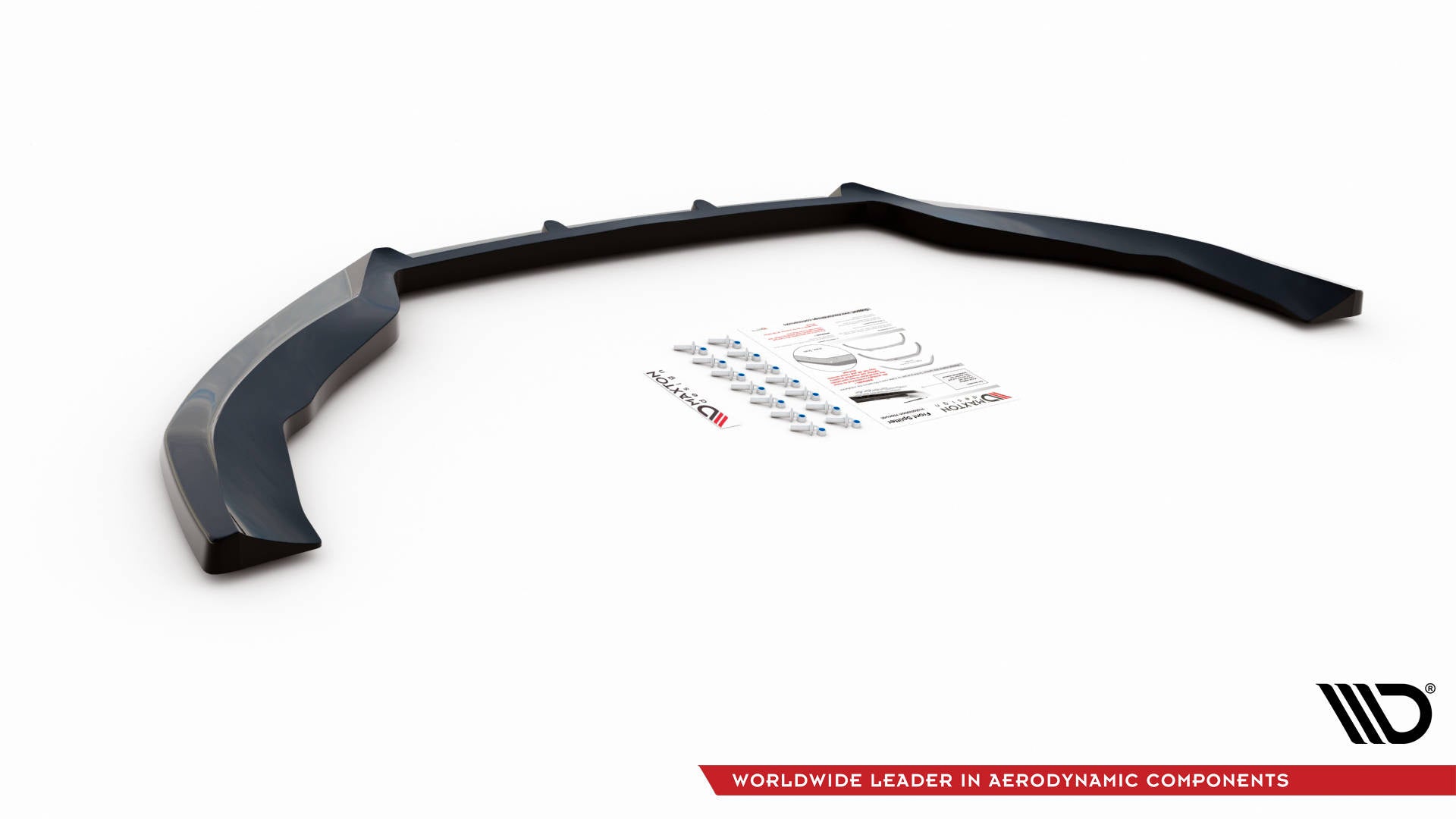 Prelungire splitter bara fata Volkswagen Passat CC 2008-2012 v5 - Maxton Design