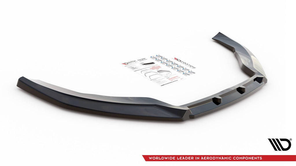 Prelungire splitter bara fata Volkswagen Passat CC 2008-2012 v5 - Maxton Design