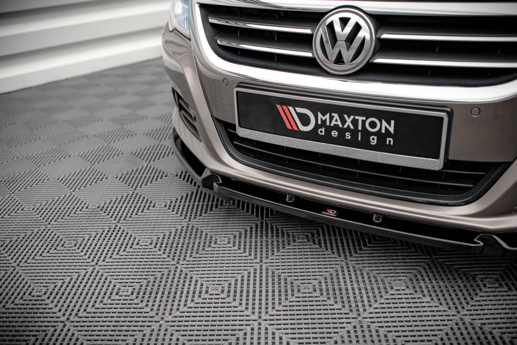 Prelungire splitter bara fata Volkswagen Passat CC 2008-2012 v5 - Maxton Design