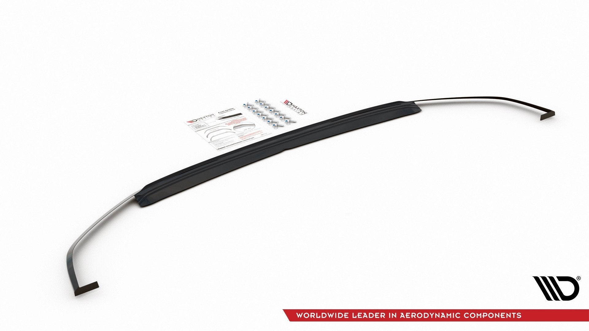 Prelungire splitter bara fata Volkswagen Polo Mk6 GTI 2017- v12 - Maxton Design