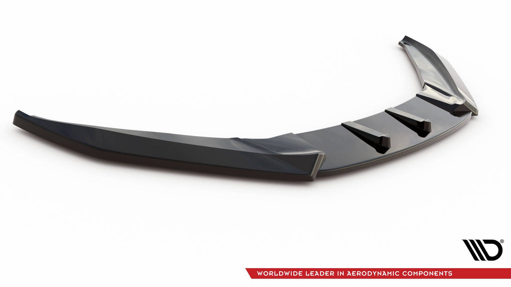 Prelungire splitter bara fata Volkswagen Scirocco Mk3 2008-2014 v9 - Maxton Design