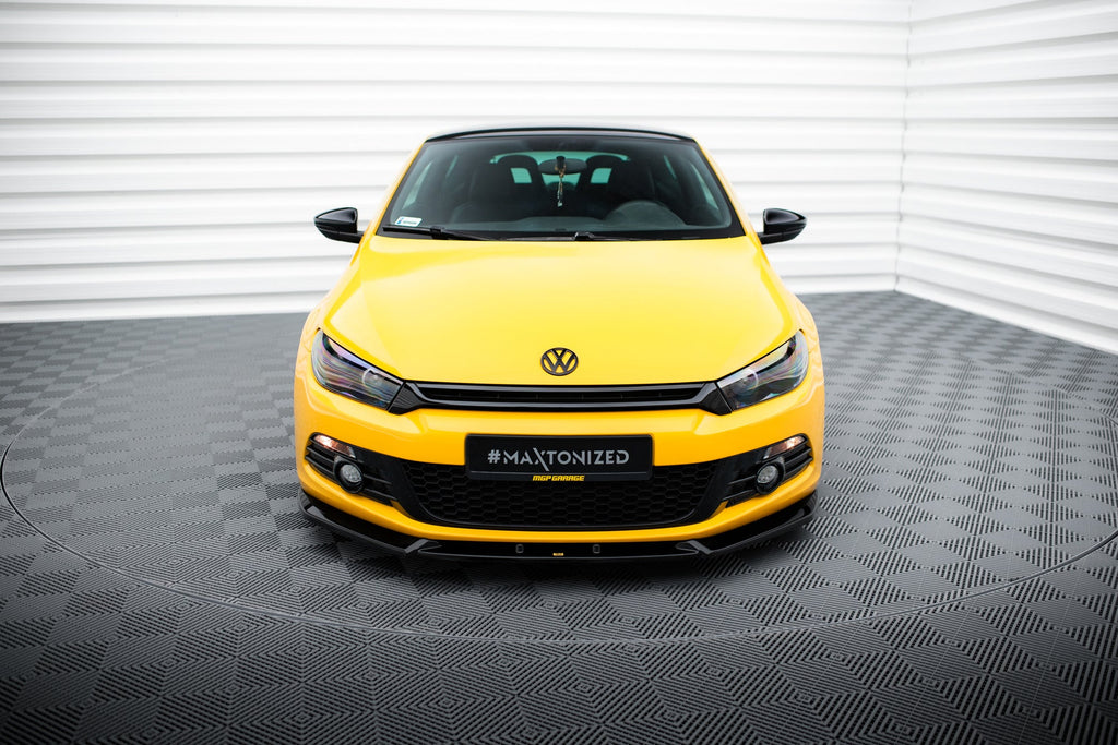 Prelungire splitter bara fata Volkswagen Scirocco Mk3 2008-2014 v9 - Maxton Design