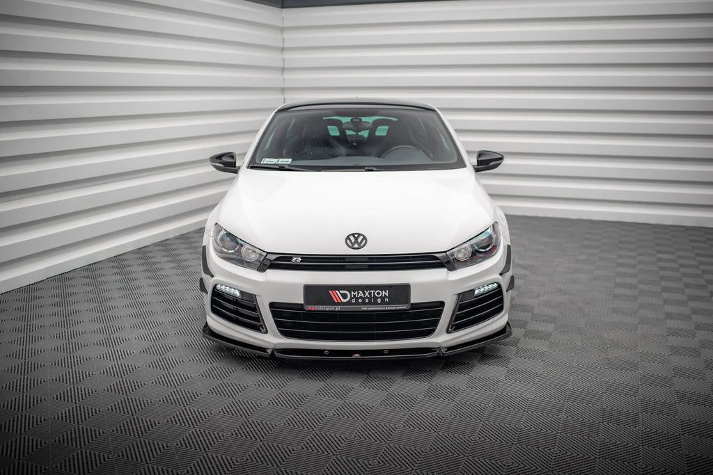 Prelungire splitter bara fata Volkswagen Scirocco R Mk3 2008-2014 v12 - Maxton Design