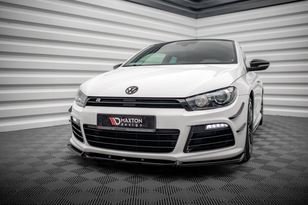 Prelungire splitter bara fata Volkswagen Scirocco R Mk3 2008-2014 v12 - Maxton Design