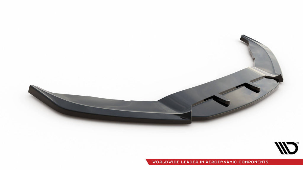 Prelungire splitter bara fata Volkswagen Scirocco R Mk3 2008-2014 v12 - Maxton Design