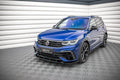 Prelungire splitter bara fata Volkswagen Tiguan R R-Line Mk2 Facelift 2020- v4 - Maxton Design