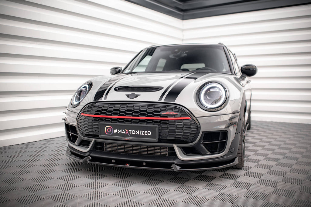 Prelungire splitter bara fata Mini Cooper Clubman John Cooper Works F54 2015-2019 v3 - Maxton Design