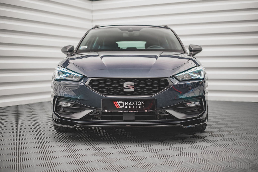 Prelungire splitter bara fata Seat Leon FR Mk4 2020- v13 - Maxton Design