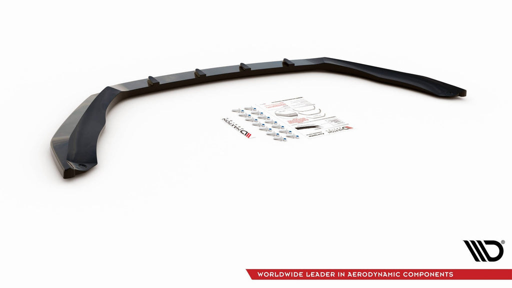 Prelungire splitter bara fata Skoda Octavia RS Mk3 2013-2016 v14 - Maxton Design