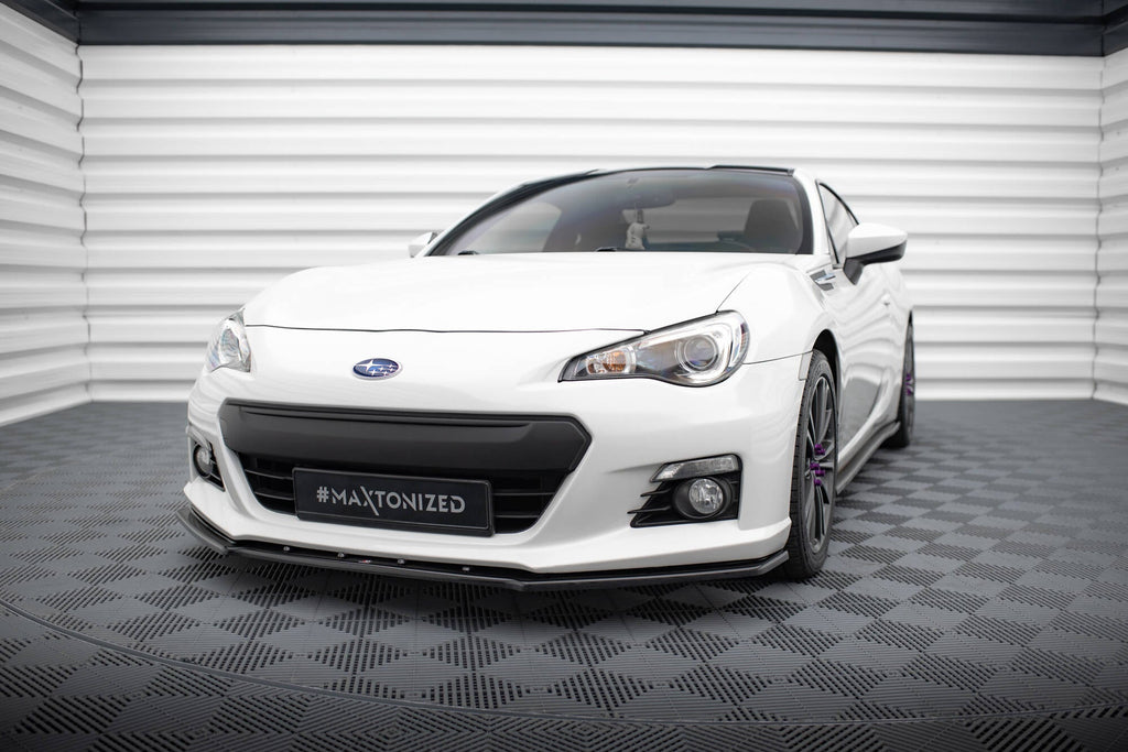 Prelungire splitter bara fata Subaru BRZ 2012-2017 v11 - Maxton Design