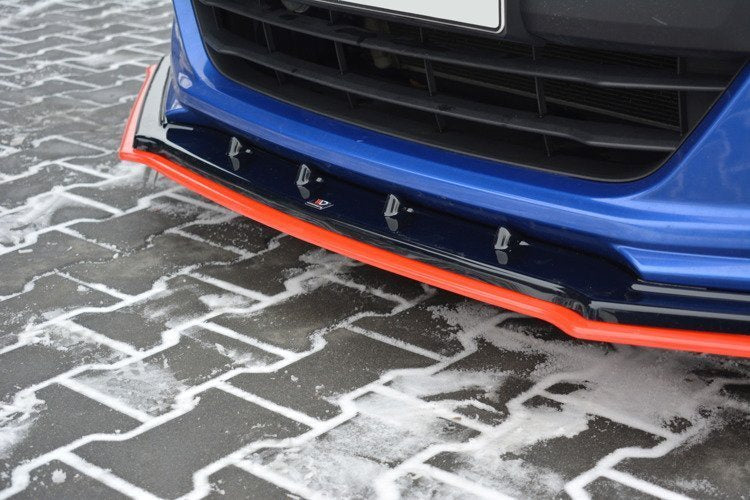 Prelungire splitter bara fata subaru brz facelift 2017- v7 - Maxton Design