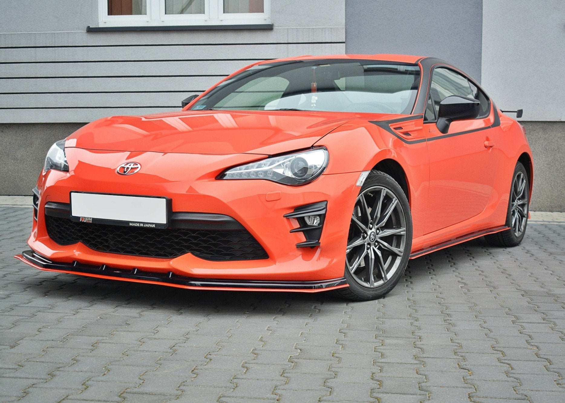 Prelungire splitter bara fata Toyota GT86 Facelift 2017- v8 - Maxton Design