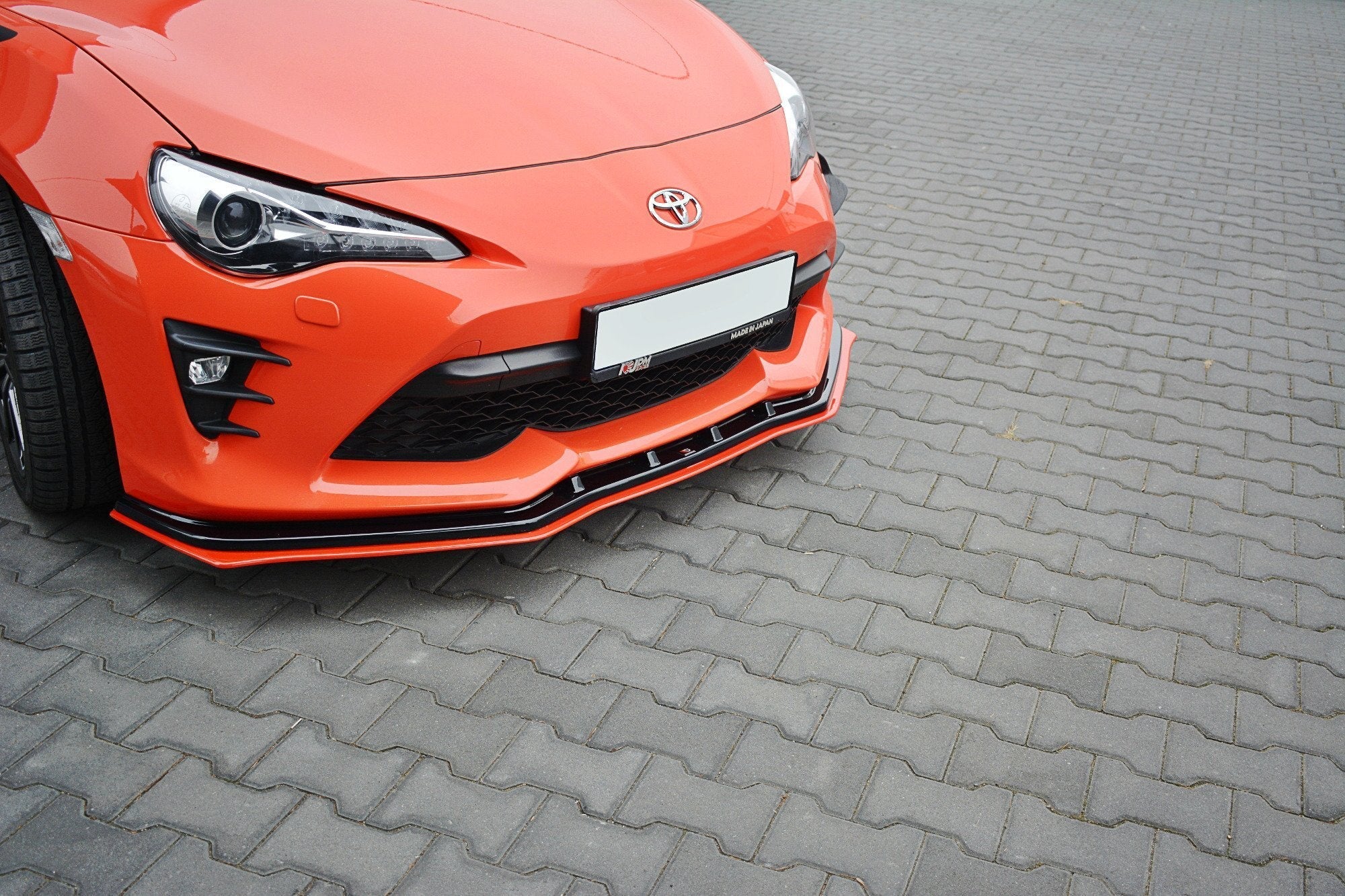 Prelungire splitter bara fata Toyota GT86 Facelift 2017- v8 - Maxton Design