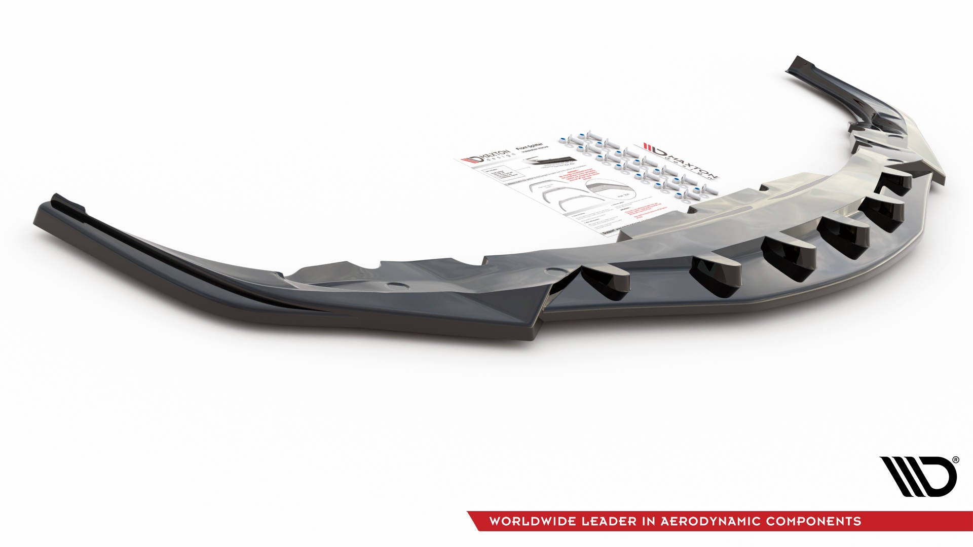 Prelungire splitter bara fata Toyota Supra Mk5 2019- v4 - Maxton Design