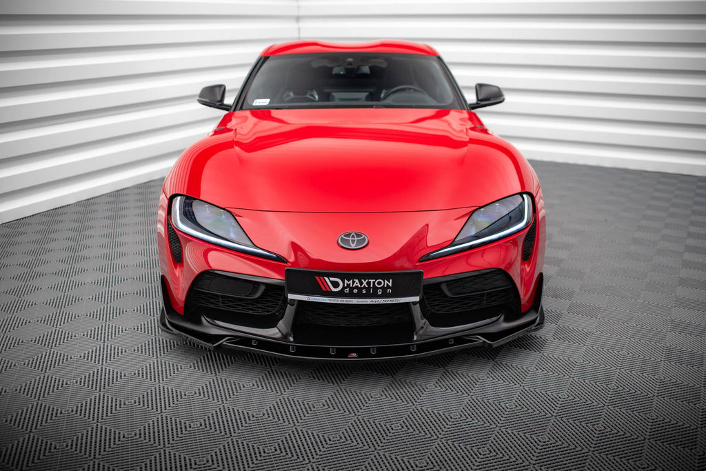 Prelungire splitter bara fata Toyota Supra Mk5 2019- v4 - Maxton Design