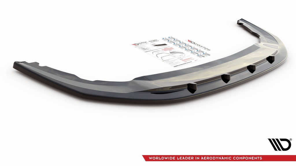 Prelungire splitter bara fata Volkswagen Golf 8 GTI Clubsport 2020- v15 - Maxton Design