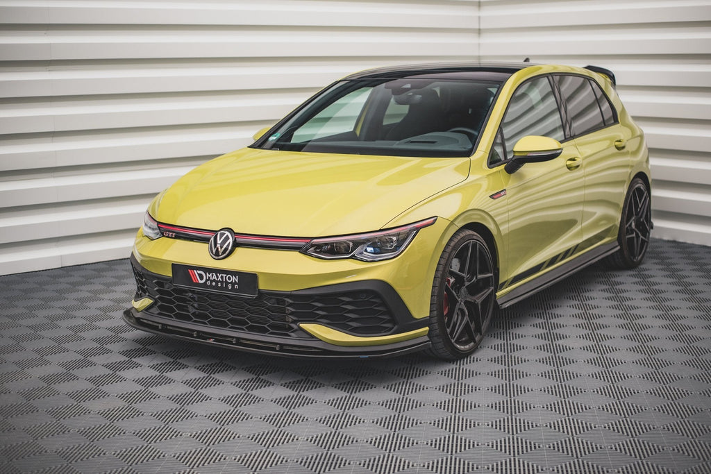 Prelungire splitter bara fata Volkswagen Golf 8 GTI Clubsport 2020- v15 - Maxton Design