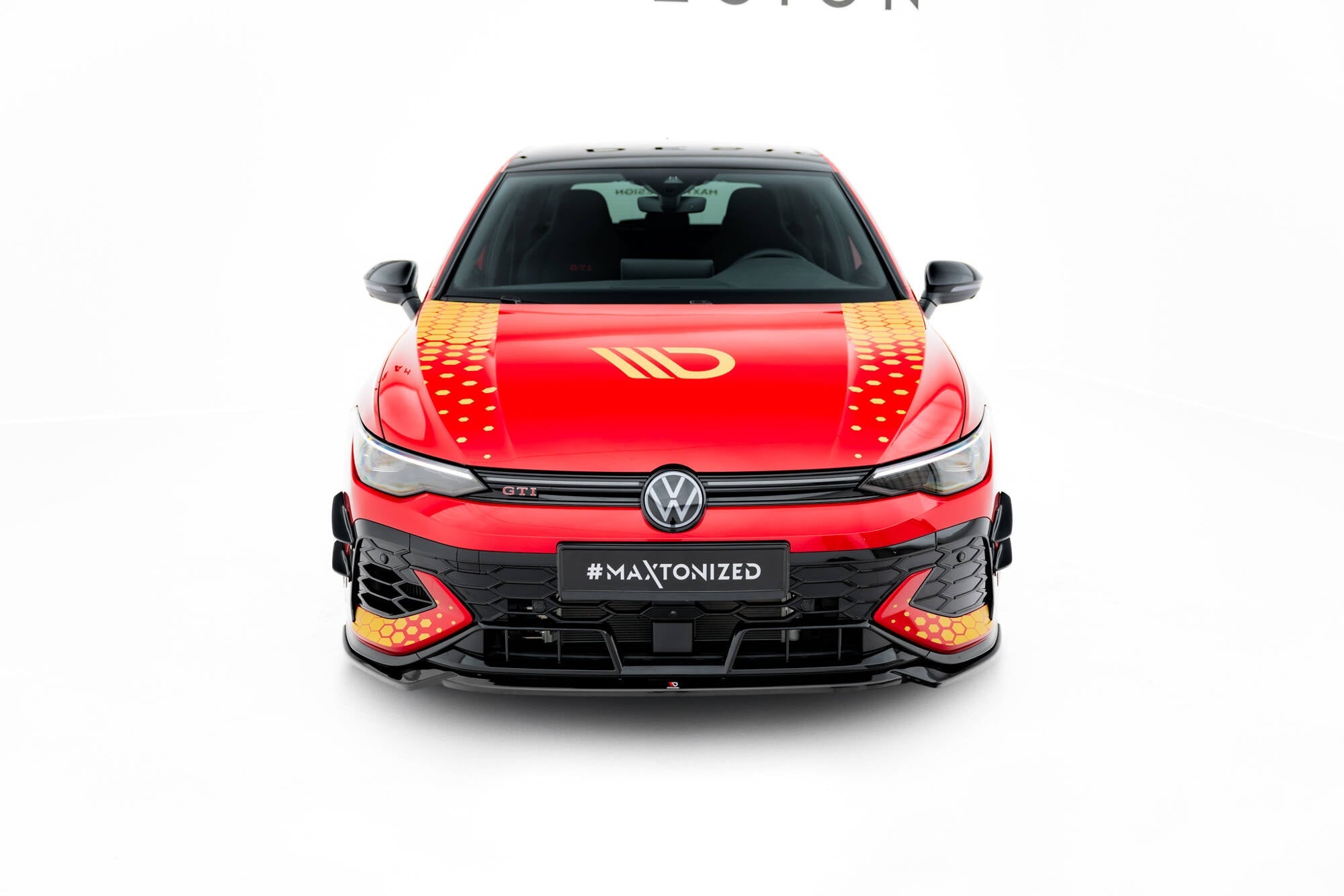 Prelungire splitter bara fata Volkswagen Golf GTI Clubsport Mk8 Facelift 2024- v43 - Maxton Design