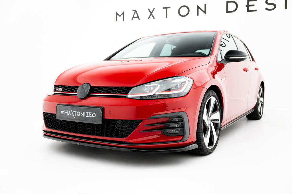 Prelungire splitter bara fata Volkswagen Golf GTI Mk7 Facelift 2016-2020 v31 - Maxton Design