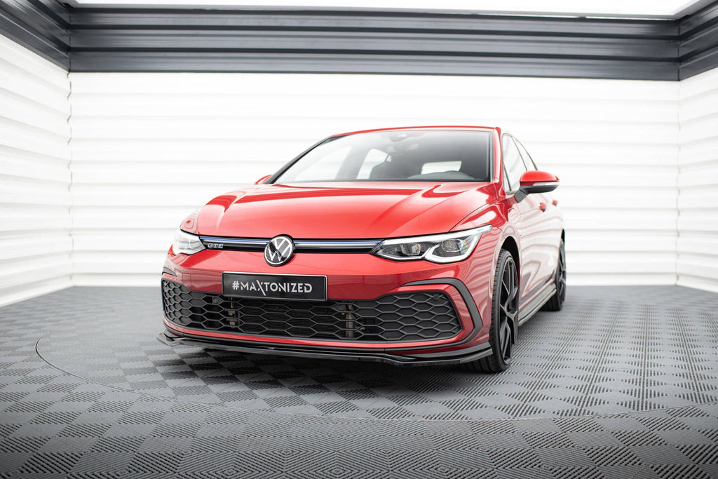 Prelungire splitter bara fata Volkswagen Golf 8 GTI 2020- v6 - Maxton Design