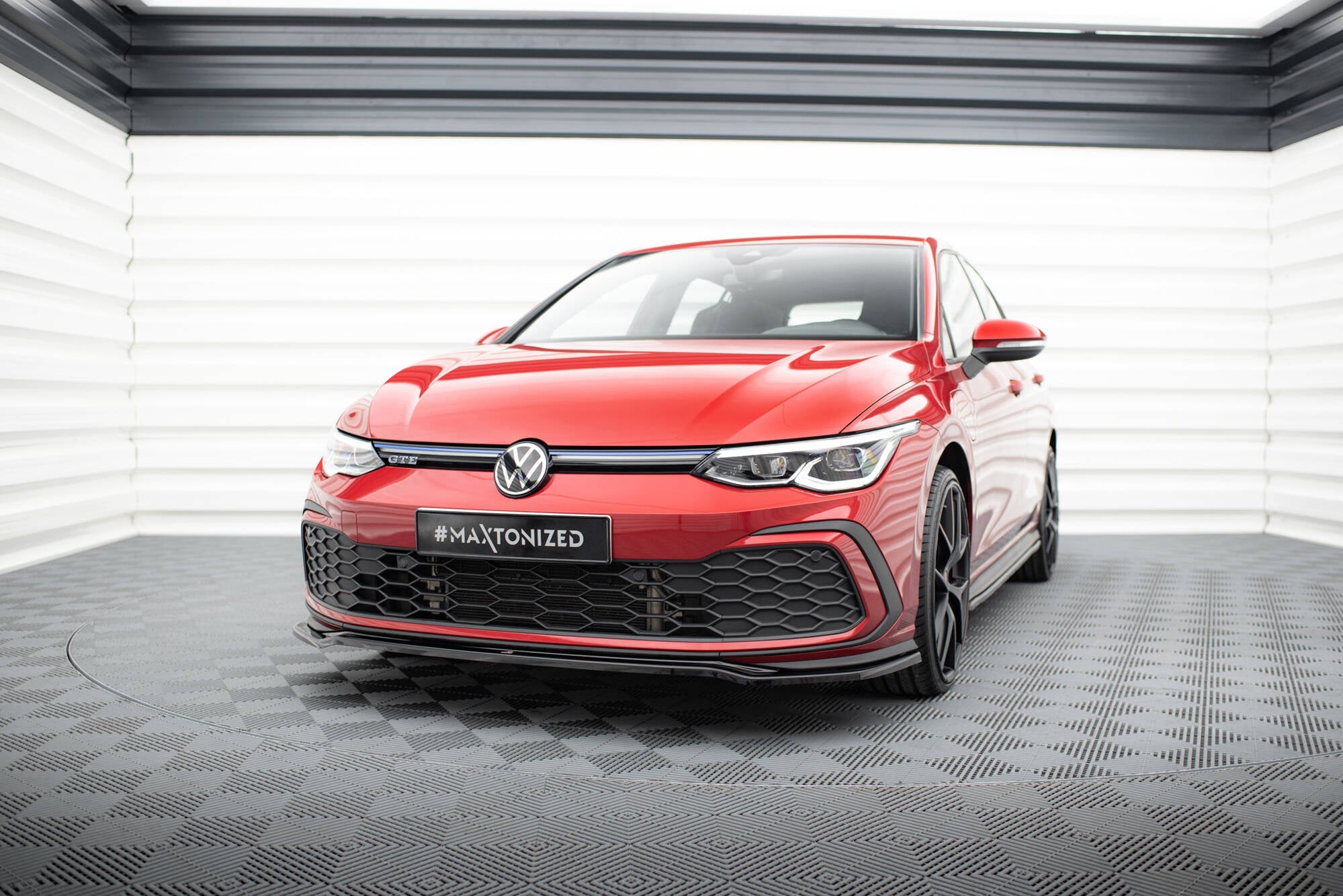 Prelungire splitter bara fata Volkswagen Golf 8 GTI 2020- v6 - Maxton Design