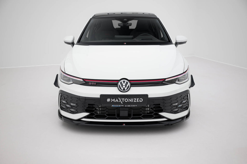 Prelungire splitter bara fata Volkswagen Golf GTI / GTE / R-Line Mk8 Facelift 2024- v37 - Maxton Design