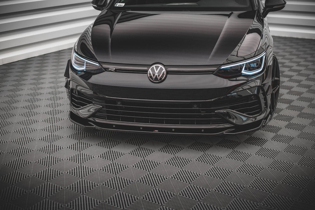 Prelungire splitter bara fata Volkswagen Golf R Mk8 2020- v22 - Maxton Design