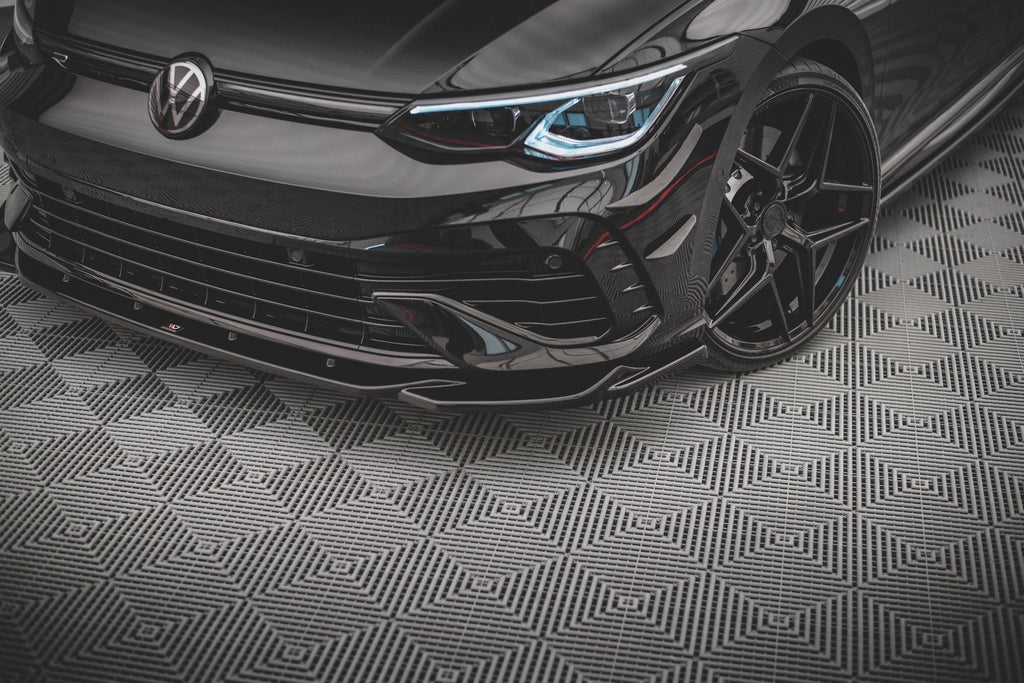 Prelungire splitter bara fata Volkswagen Golf R Mk8 2020- v22 - Maxton Design