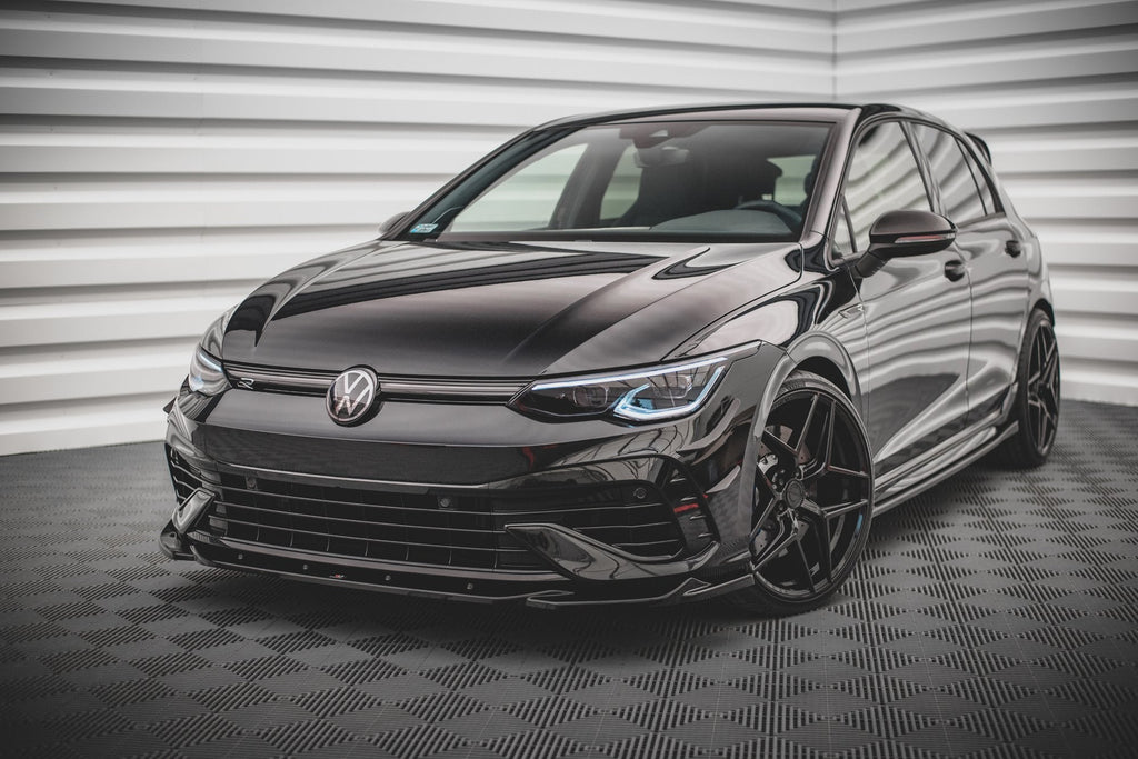 Prelungire splitter bara fata Volkswagen Golf R Mk8 2020- v22 - Maxton Design