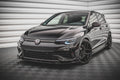 Prelungire splitter bara fata Volkswagen Golf R Mk8 2020- v22 - Maxton Design