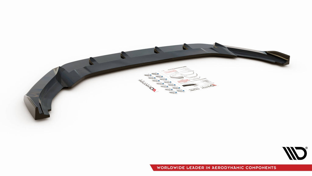 Prelungire splitter bara fata Volkswagen Golf 7 R 2013-2016 v25 - Maxton Design