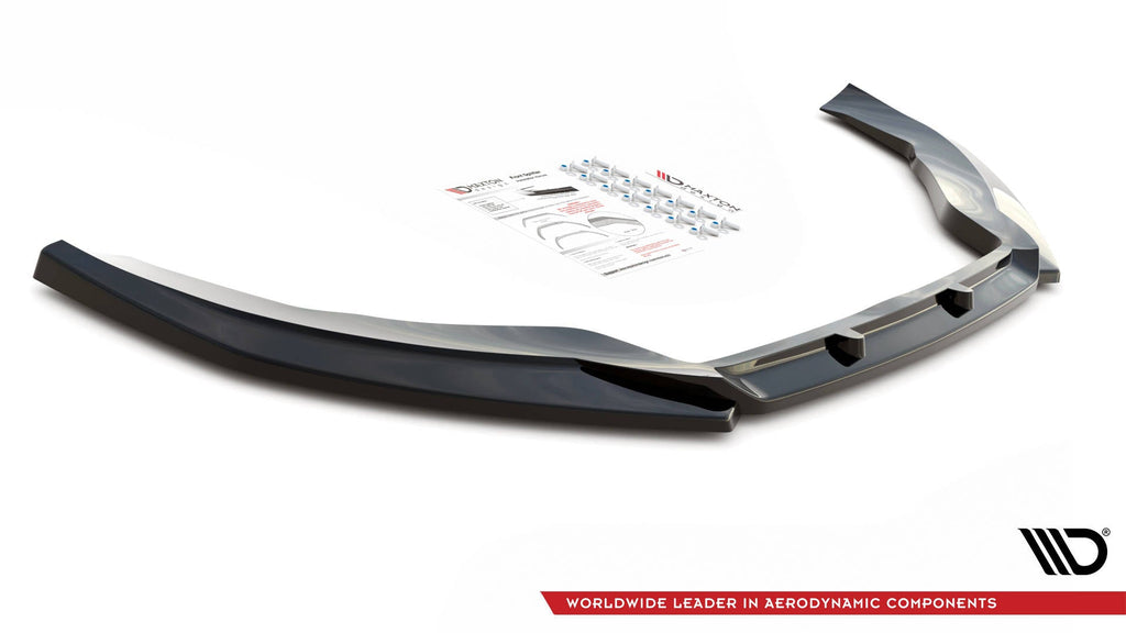 Prelungire splitter bara fata Volkswagen Passat CC 2008-2012 v6 - Maxton Design