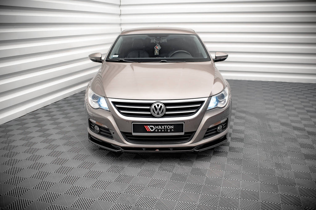 Prelungire splitter bara fata Volkswagen Passat CC 2008-2012 v6 - Maxton Design