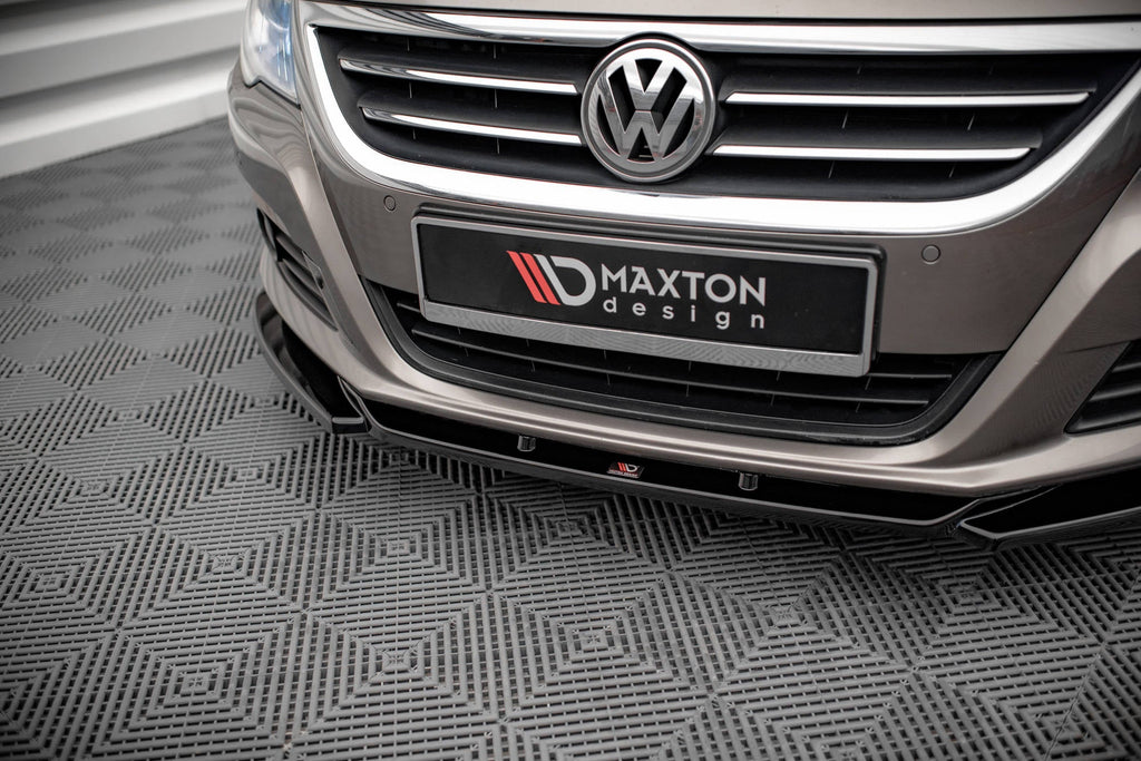 Prelungire splitter bara fata Volkswagen Passat CC 2008-2012 v6 - Maxton Design