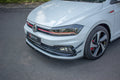 Prelungire splitter bara fata Volkswagen Polo Mk6 GTI 2017- v13 - Maxton Design