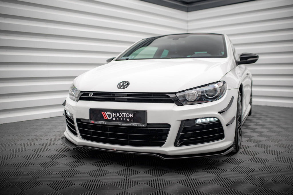 Prelungire splitter bara fata Volkswagen Scirocco R Mk3 2008-2014 v14 - Maxton Design