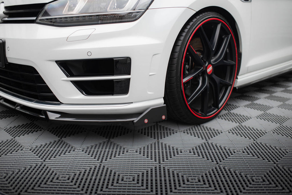 Prelungire splitter bara fata Volkswagen Golf R Mk7 2013-2016 v35 - Maxton Design