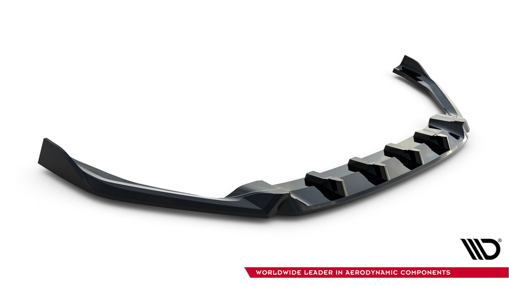 Prelungire splitter bara fata Skoda Octavia RS Mk4 2020-2024 v21 - Maxton Design