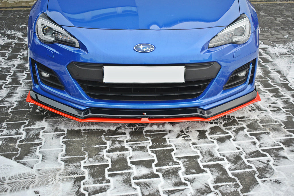 Prelungire splitter bara fata Subaru BRZ Facelift 2017- v8 - Maxton Design