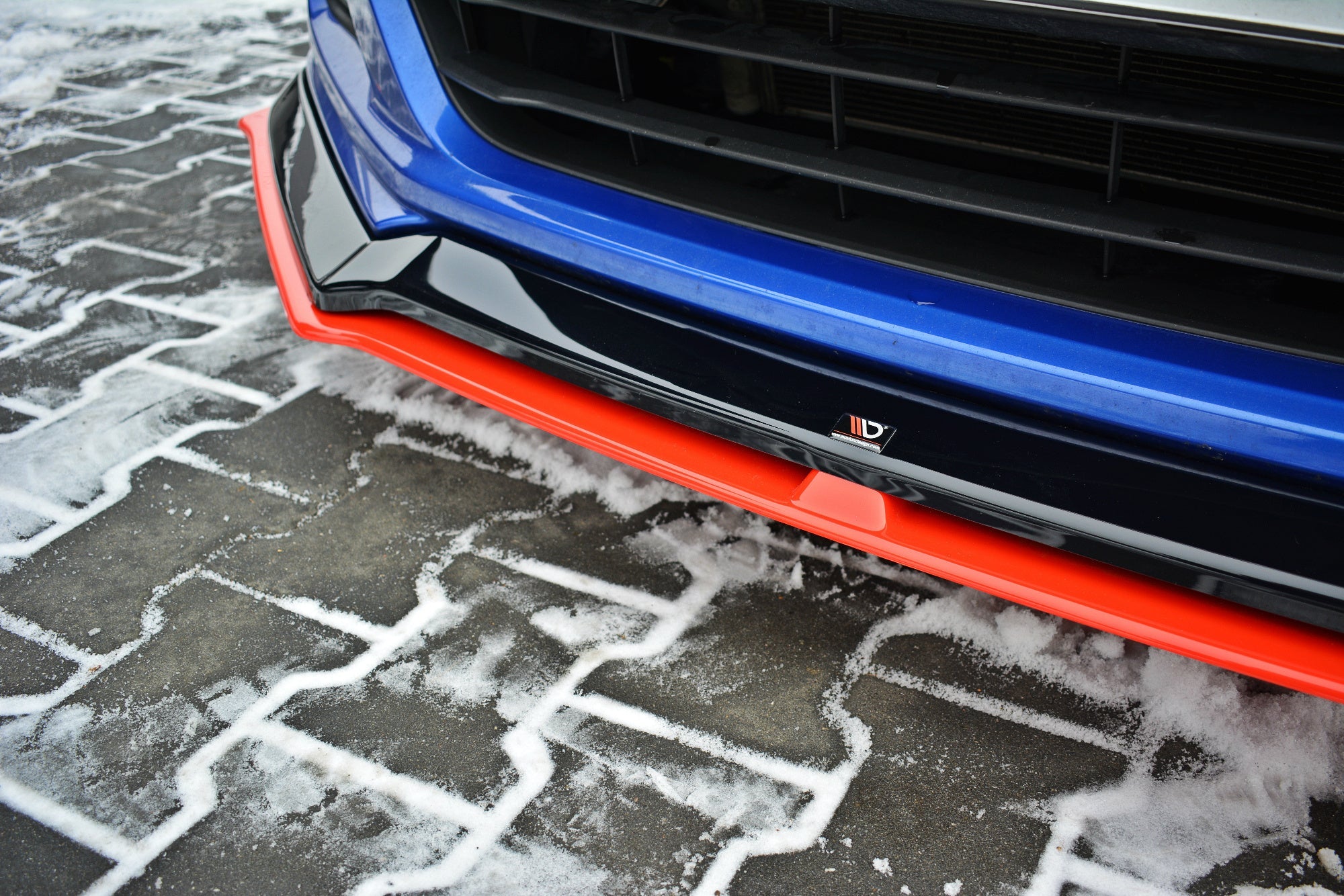 Prelungire splitter bara fata Subaru BRZ Facelift 2017- v8 - Maxton Design