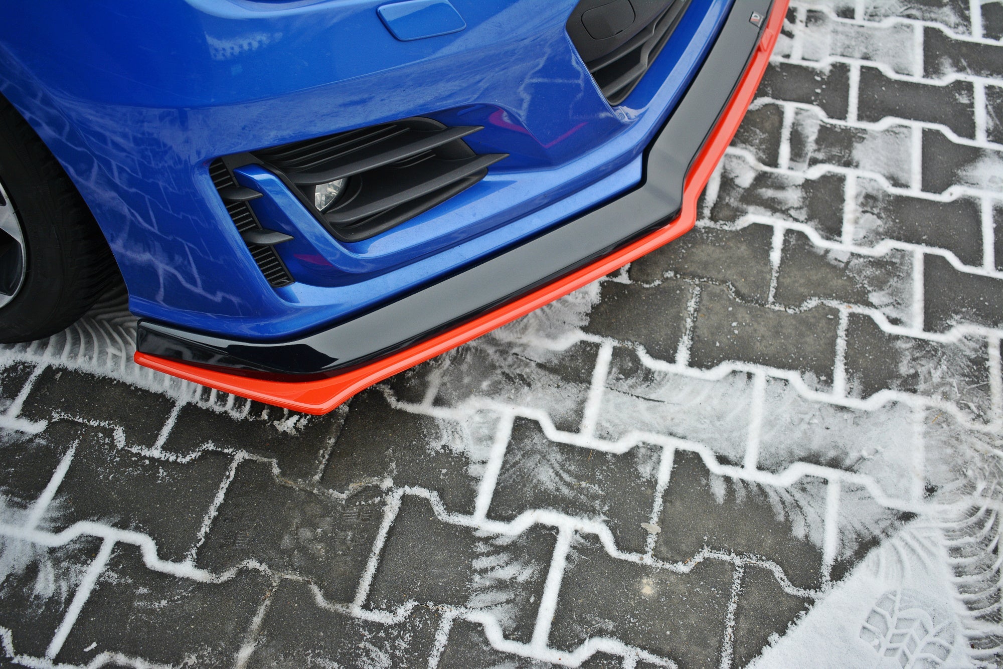 Prelungire splitter bara fata Subaru BRZ Facelift 2017- v8 - Maxton Design