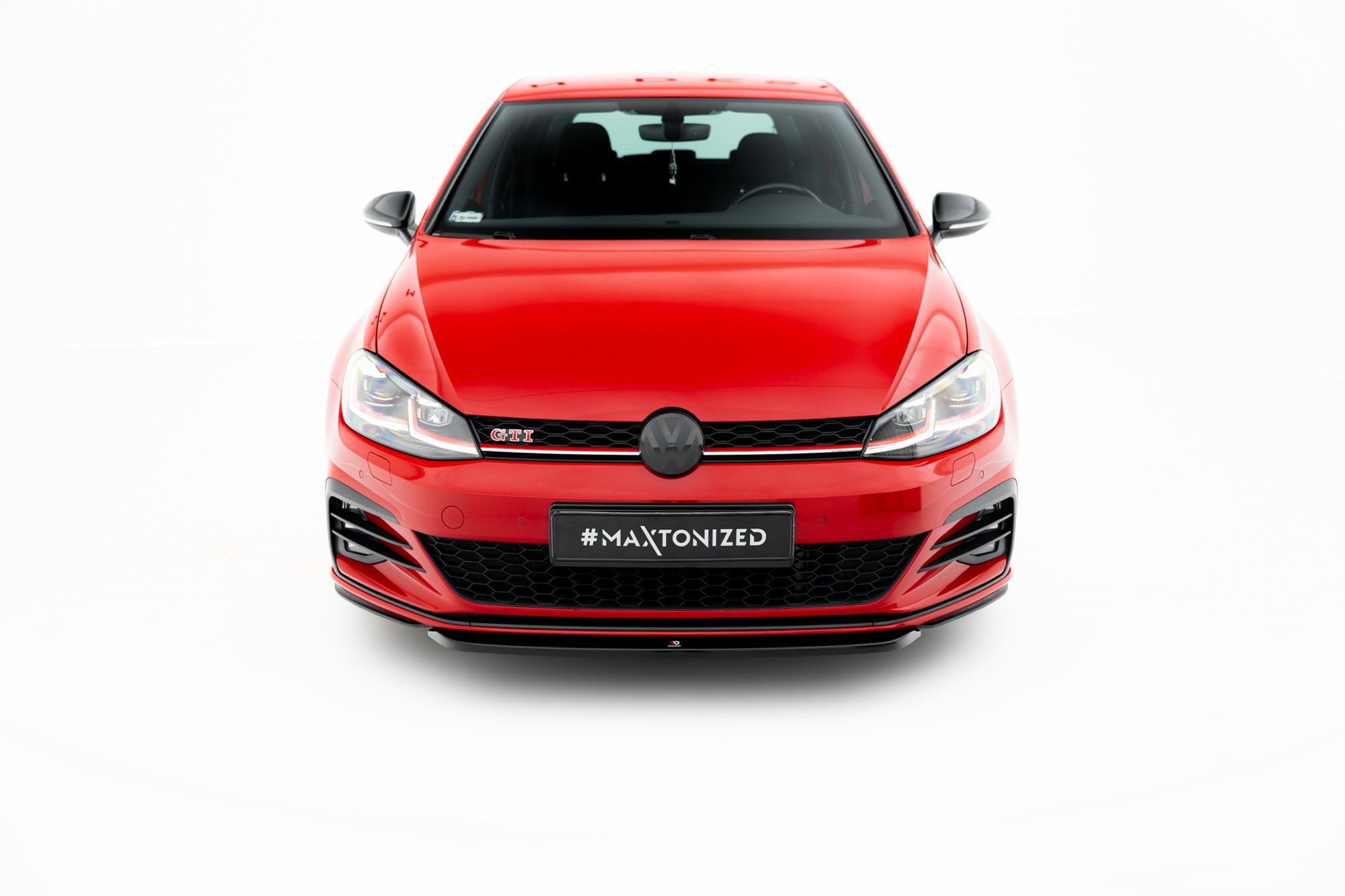 Prelungire splitter bara fata Volkswagen Golf GTI Mk7 Facelift 2016-2020 v32 - Maxton Design