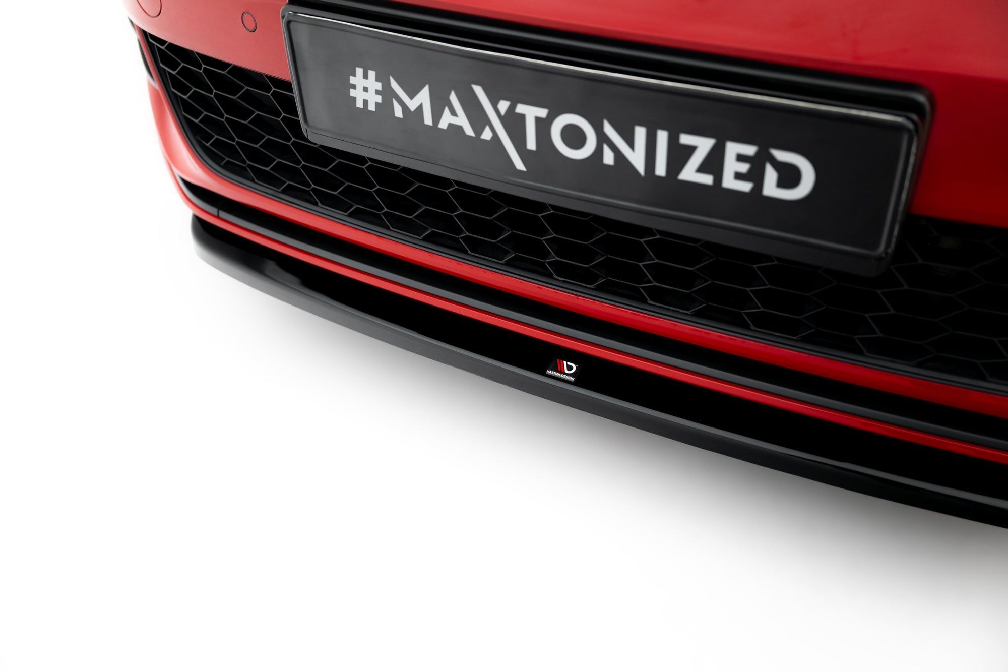Prelungire splitter bara fata Volkswagen Golf GTI Mk7 Facelift 2016-2020 v32 - Maxton Design