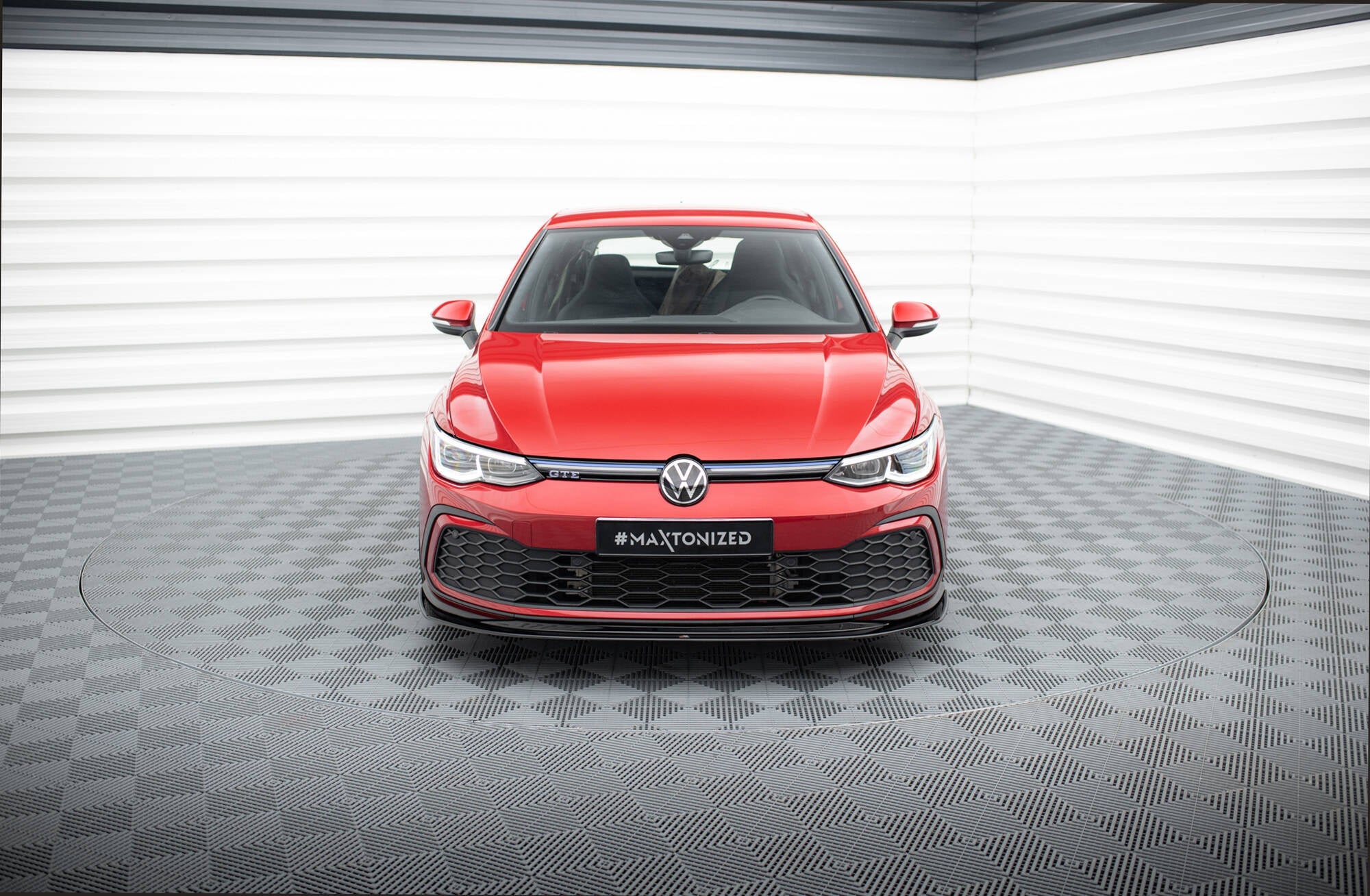 Prelungire splitter bara fata Volkswagen Golf 8 GTI 2020- v7 - Maxton Design