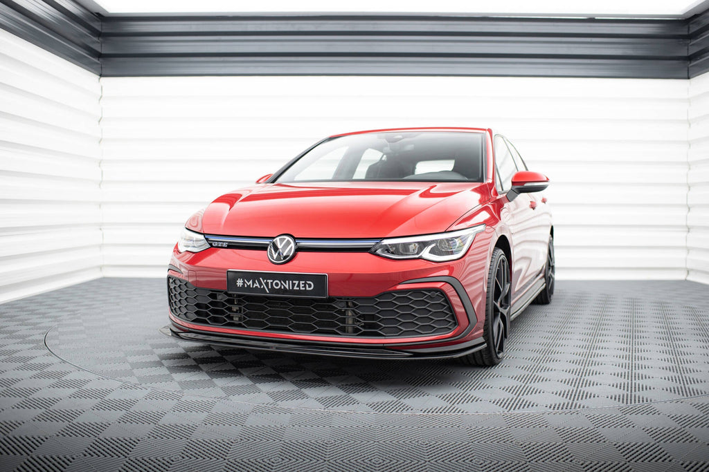 Prelungire splitter bara fata Volkswagen Golf 8 GTI 2020- v7 - Maxton Design