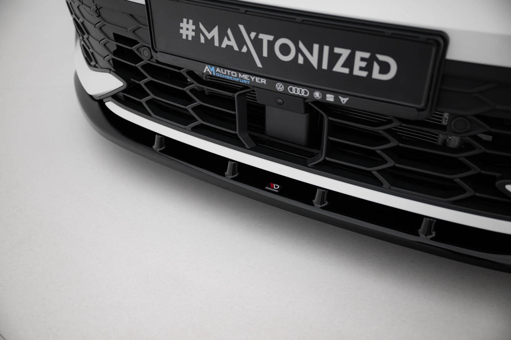 Prelungire splitter bara fata Volkswagen Golf GTI / GTE / R-Line Mk8 Facelift 2024- v38 - Maxton Design