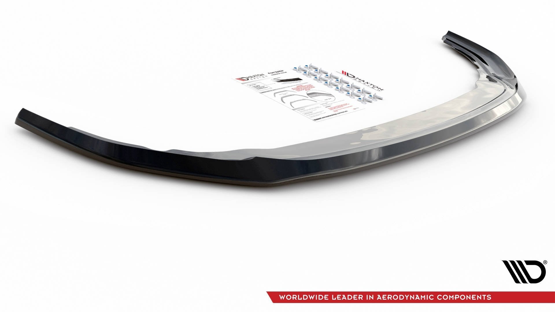 Prelungire splitter bara fata Volkswagen Golf R Mk8 2020- v23 - Maxton Design