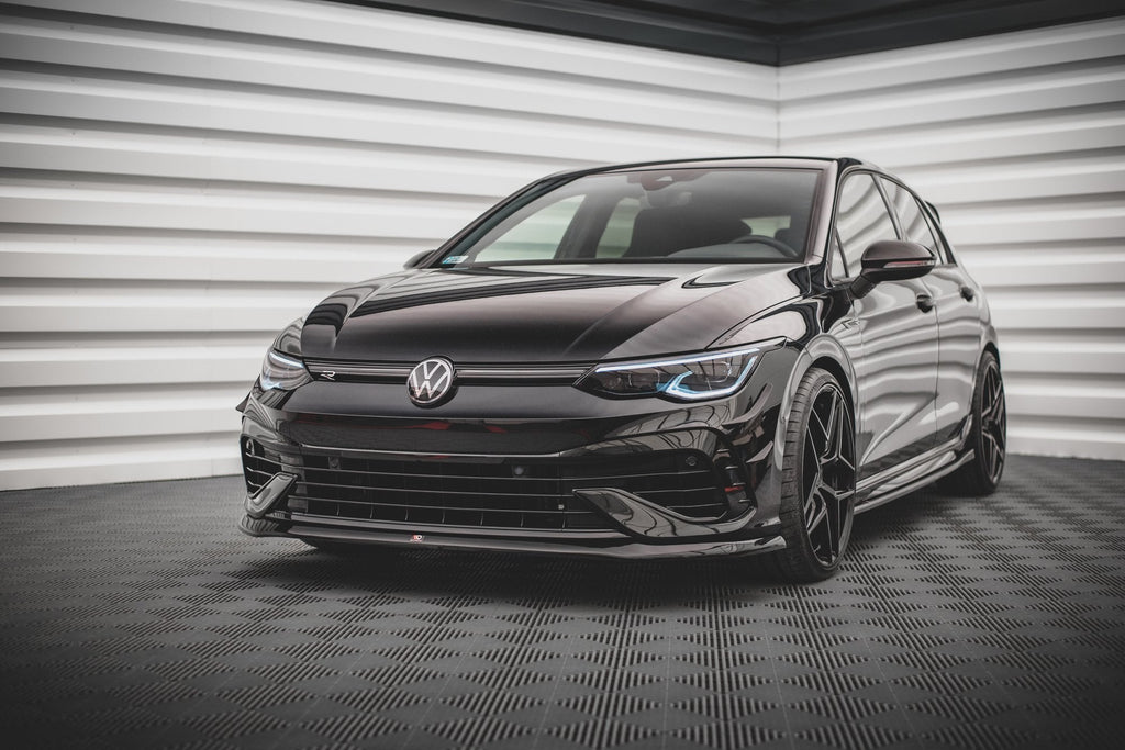 Prelungire splitter bara fata Volkswagen Golf R Mk8 2020- v23 - Maxton Design