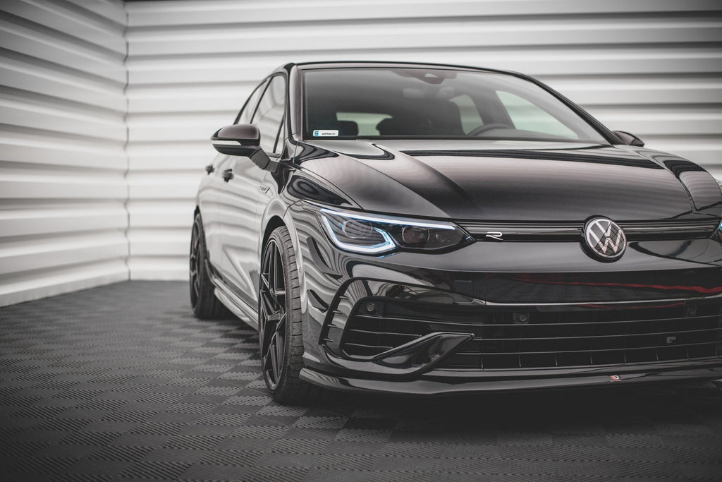 Prelungire splitter bara fata Volkswagen Golf R Mk8 2020- v23 - Maxton Design