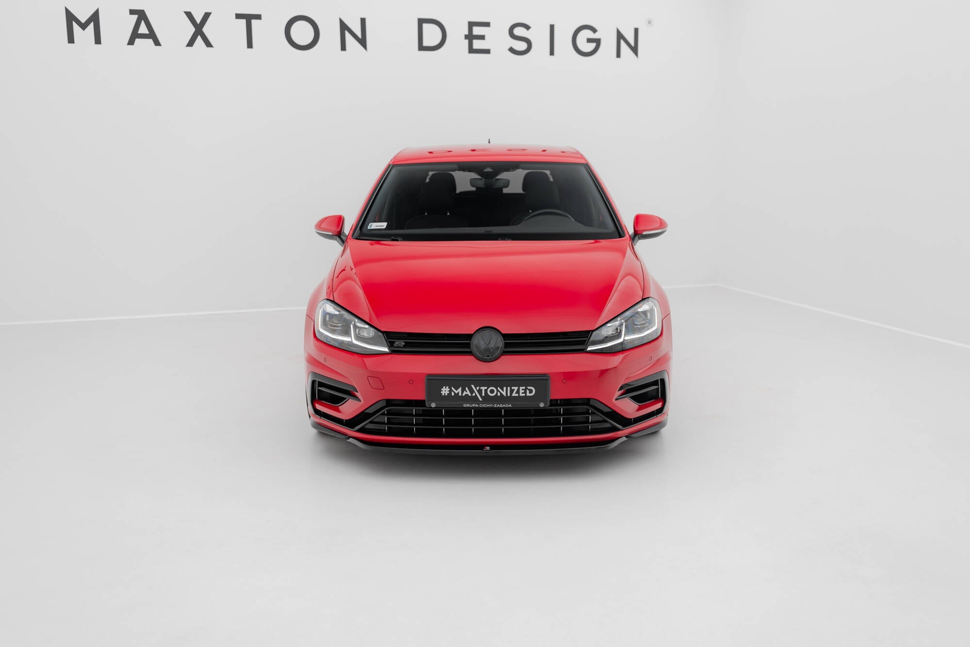 Prelungire splitter bara fata Volkswagen Golf 7 R Facelift 2017- v18 - Maxton Design